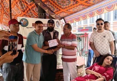 सुदूरपश्चिम  सराेकार मञ्चद्वारा प्रथम पटक रक्तदान कार्यक्रम सम्पन्न