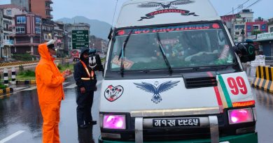 तनहु ट्राफिकको सवारी साधन चालकलाई सचेतना सम्बन्धी कार्यक्रम