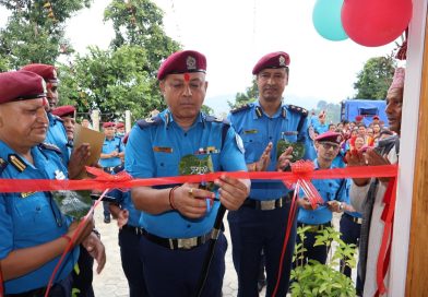 तनहुँको किहुँमा नवनिर्मित प्रहरी चौकी भवनको भव्य उद्घाटन: नागरिक सेवा अझ प्रभावकारी हुने विश्वास