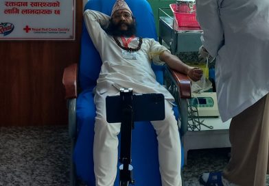 रक्तदान जीवनदान”: संचारकर्मी डा. के.बी. सम्राटको प्रेरणादायी कीर्तिमान र मानव सेवाको महाअभियान