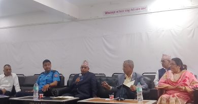 दमौलीको ट्राफिक व्यवस्थापनबारे व्यास नगरपालिकाद्वारा सरोकारवालासँग वृहत् अन्तरक्रिया दमौलीको ट्राफिक व्यवस्थापनबारे व्यास नगरपालिकाद्वारा सरोकारवालासँग वृहत् अन्तरक्रिया