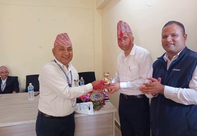 कर्मचारी मिलन केन्द्र तनहुँद्वारा नयाँ कार्यालय प्रमुखको स्वागत र स- प्रजिअको बिदाइ
