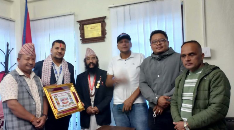 म्याग्दे गाउँपालिकाद्वारा खाद्य डिभिजन कार्यालय तनहुका प्रमुख ज्योति आचार्यलाई फेरि भेटौँला एवं सम्मान कार्यक्रम आयोजना